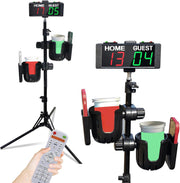 YZ scoreboard front display showing bright LED digits for easy visibility