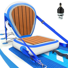 ZAFIED front view of inflated seat showing comfort and support