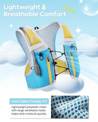 Zelvot front pockets open displaying organized storage for snacks and items