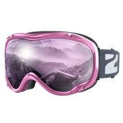 ZIONOR front view of goggles showing full coverage and clear field of vision