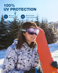ZIONOR Lagopus multi-layer foam detail providing windproof comfort