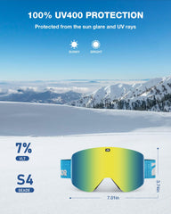 ZIONOR X11 magnetic lens mechanism demonstrating quick, secure lens changes