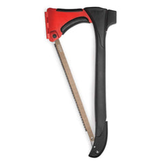 Zippo 3-in-1 Axesaw front view showing axe head and integrated handle, durable all-in-one tool