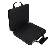 Zippo heated seats double front view showing padded warmth and portability