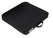 Zippo heated seat single front view showing padded cushion and handle for easy carrying