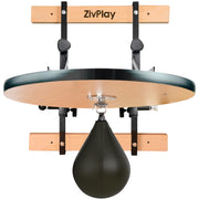 ZivPlay front view platform showing sturdy mounting and clear striking surface benefit stability