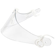 ZJIVQO clear front view showing transparent throat protection and unobstructed vision