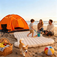 ZKOO mattress installed in SUV rear demonstrating stable fit