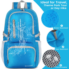 ZOMAKE worn on trail demonstrating light pack comfort and mobility