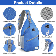 ZOMAKE breathable back panel close-up reducing sweat and improving comfort