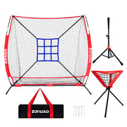 zonlolo front view net setup showing target and stability benefit