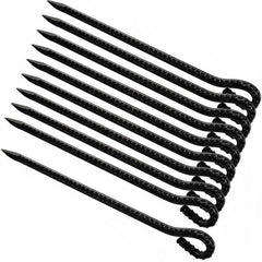 ZOOFOX front packaging showing 10-pack and stake features for reliable anchoring