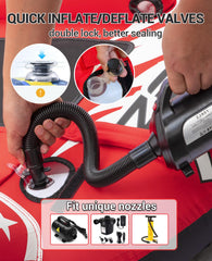 ZOOMBROS quick-connect front tow connector for fast, safe boat attachment
