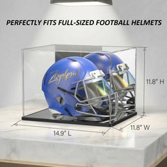 ZQYALPSID side profile showing ultra-clear acrylic panels and unobstructed 360-degree viewing benefit