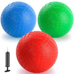 ZSMKJIAYE front packaging showing three colored balls and pump for ready play