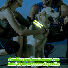 Zubebe band wrapped on ankle demonstrating secure wear for runners
