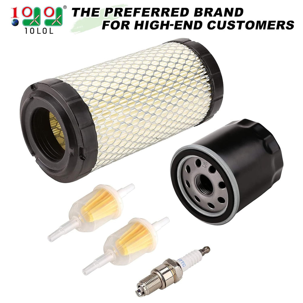 10L0L air filter close-up showing tall round element for improved airflow fit