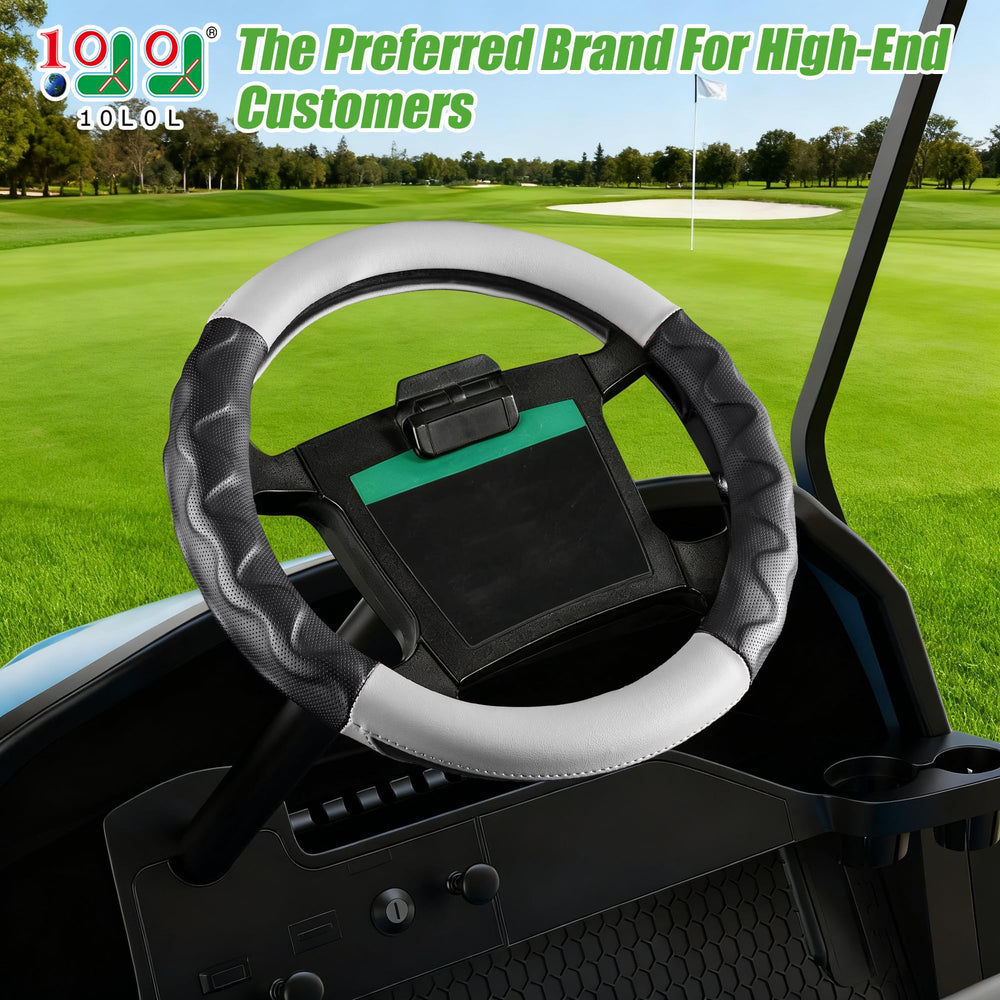 10L0L black and grey two-tone styling upgrades cart interior aesthetics