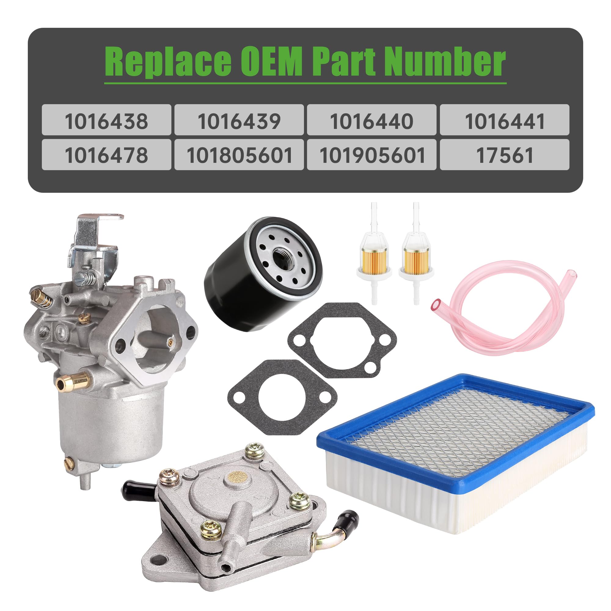 10L0L complete kit layout showing all parts for quick, coordinated tune up