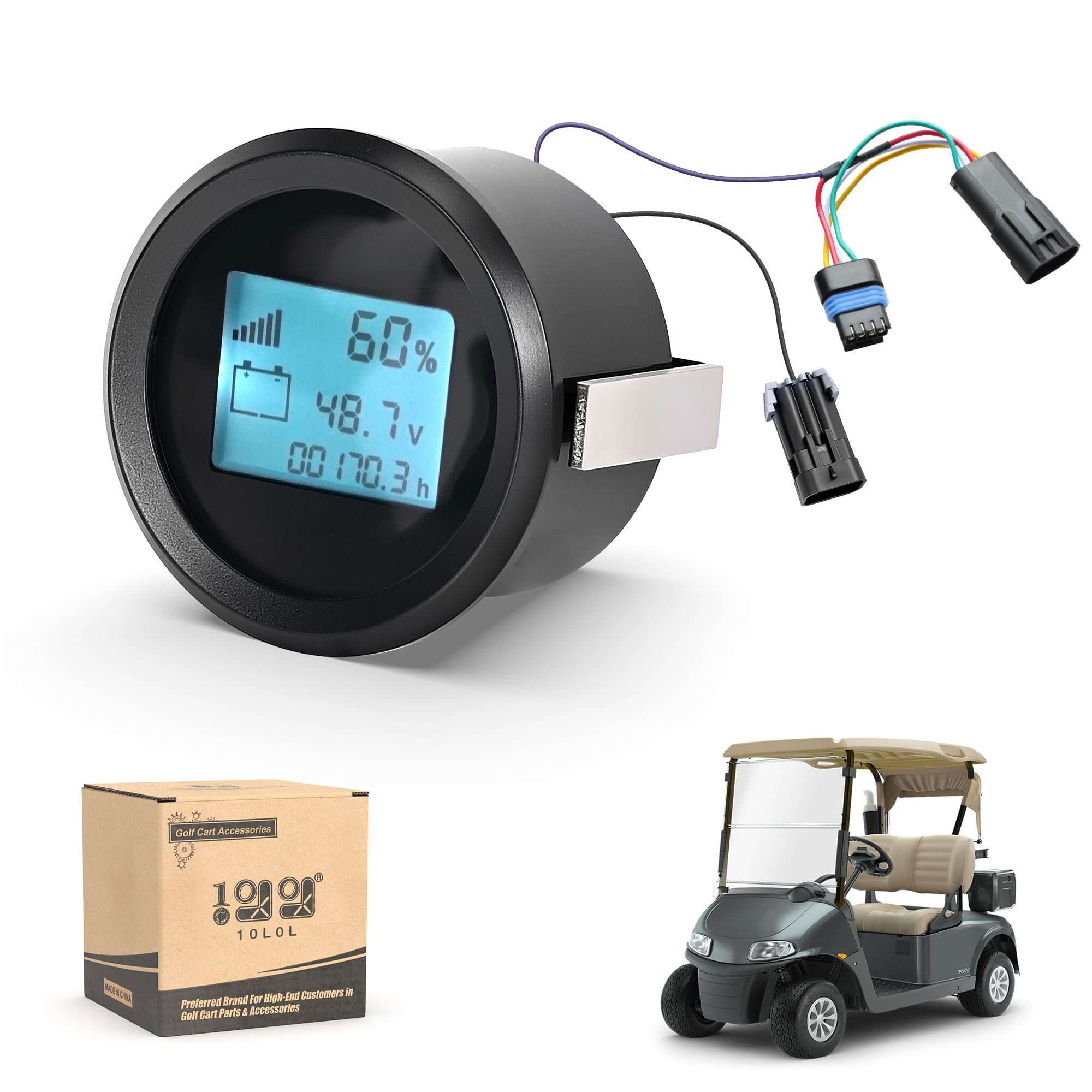 10L0L front panel showing clear dual readout and easy readability