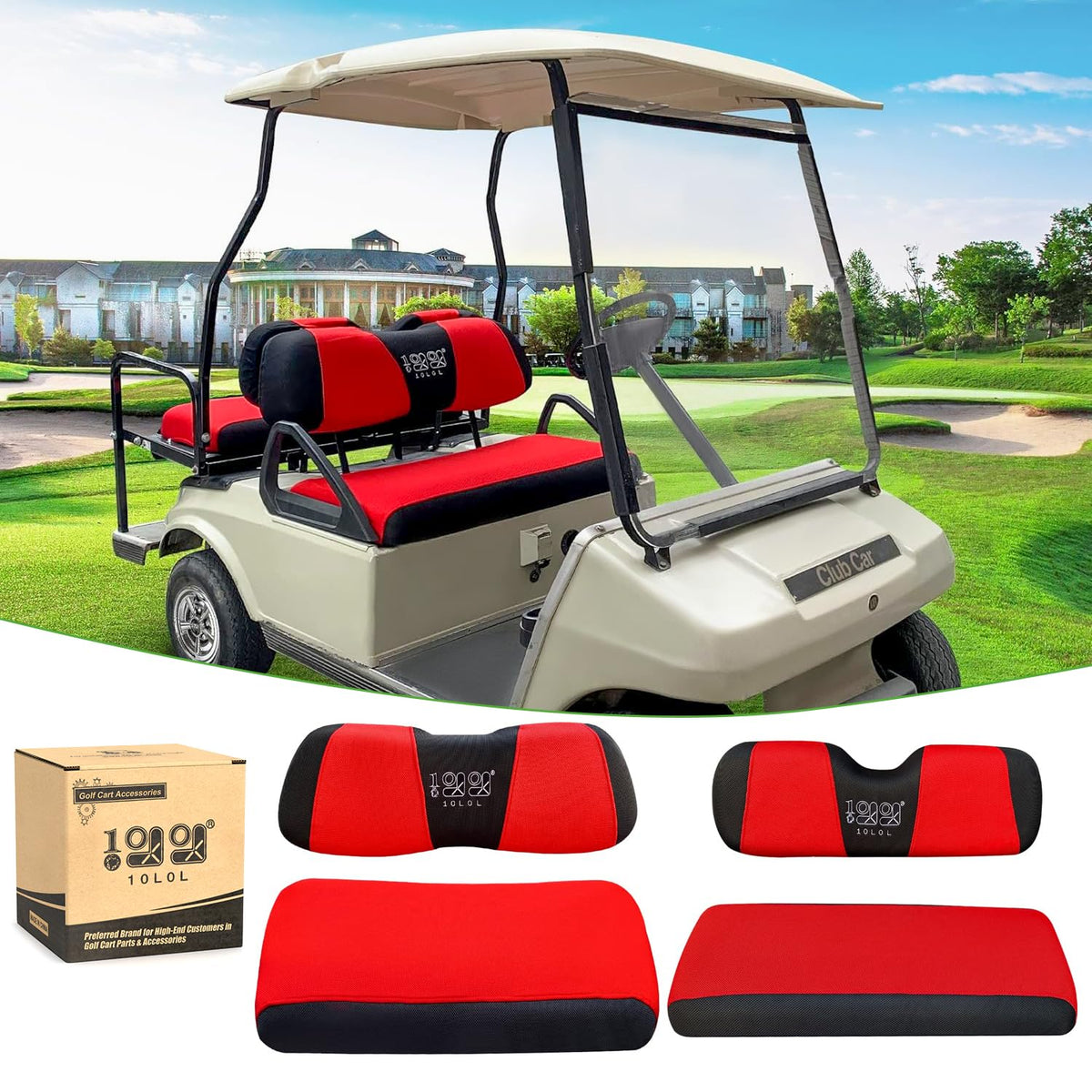 10L0L front seat cover full view showing breathable comfort