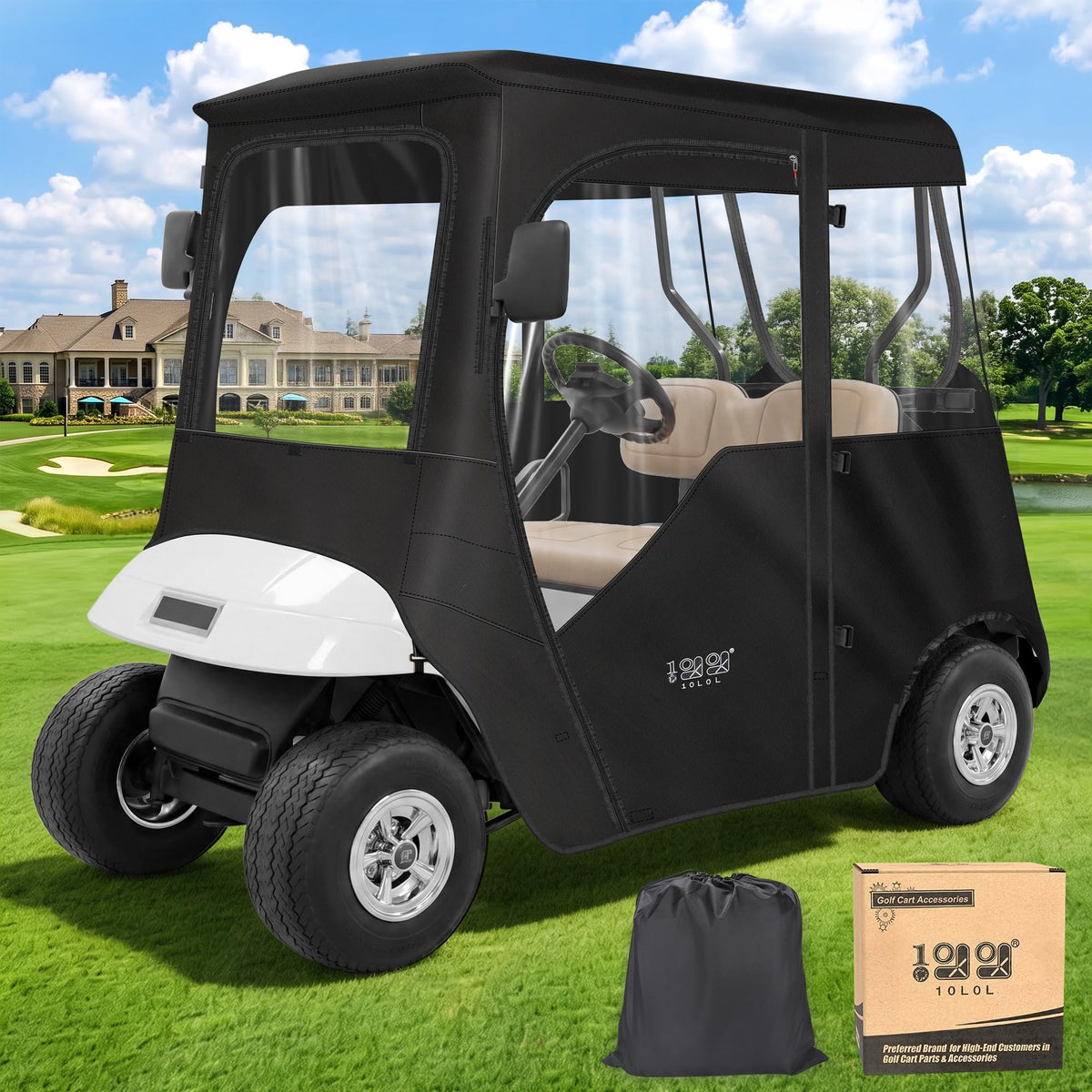 10L0L front view assembled showing full-weather protection and easy access