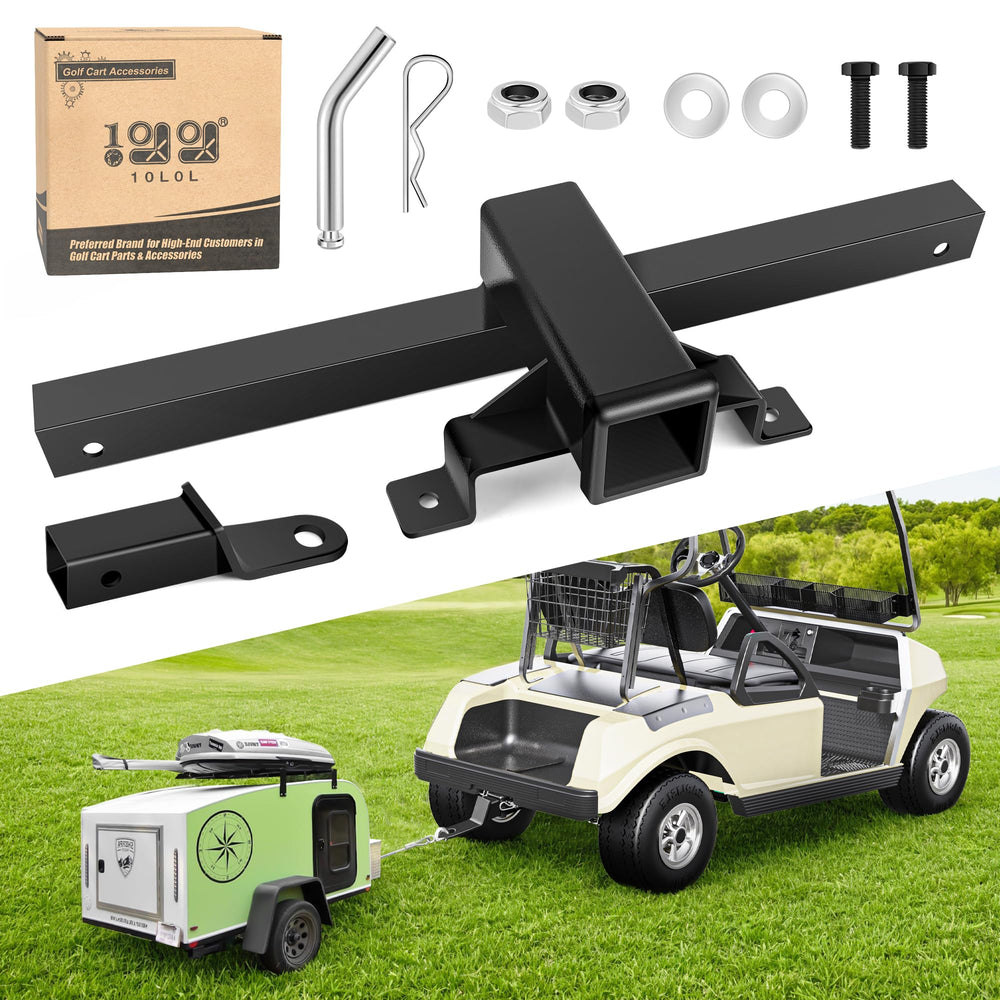 10L0L front view of bumper hitch showing secure mounting and reliable towing