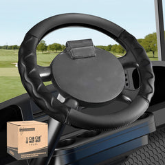 10L0L front view on EZGO wheel showing improved grip and style