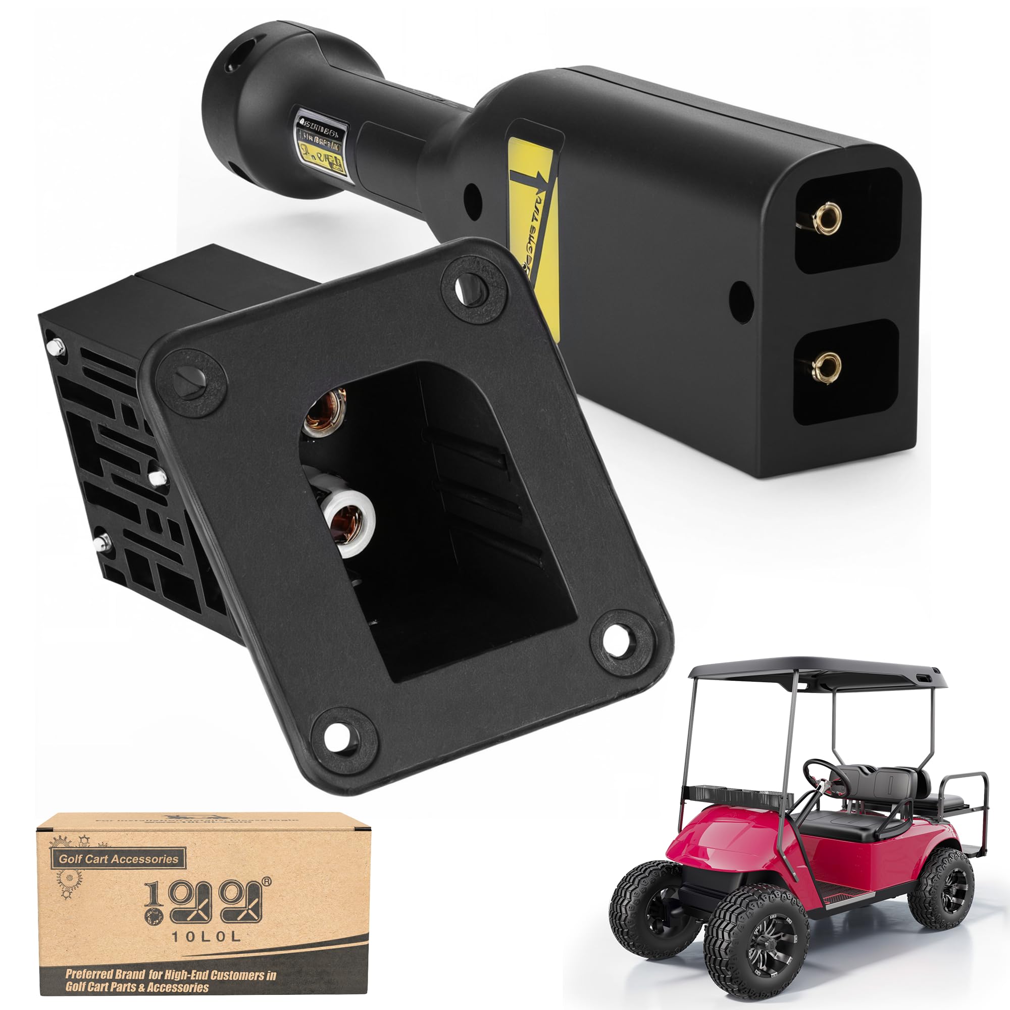 10L0L front view of receptacle and plug showing secure fit and OEM match