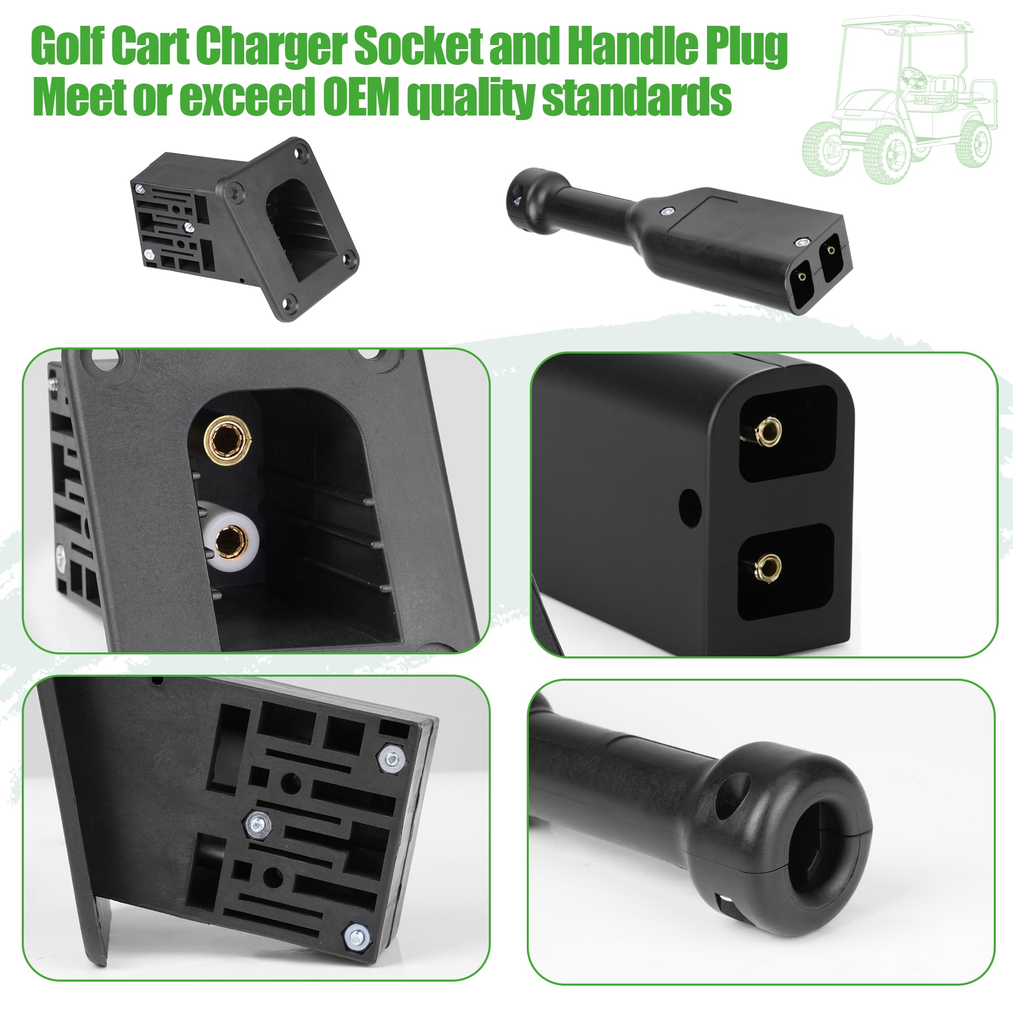 10L0L handle plug grip and locking mechanism for easy secure connection