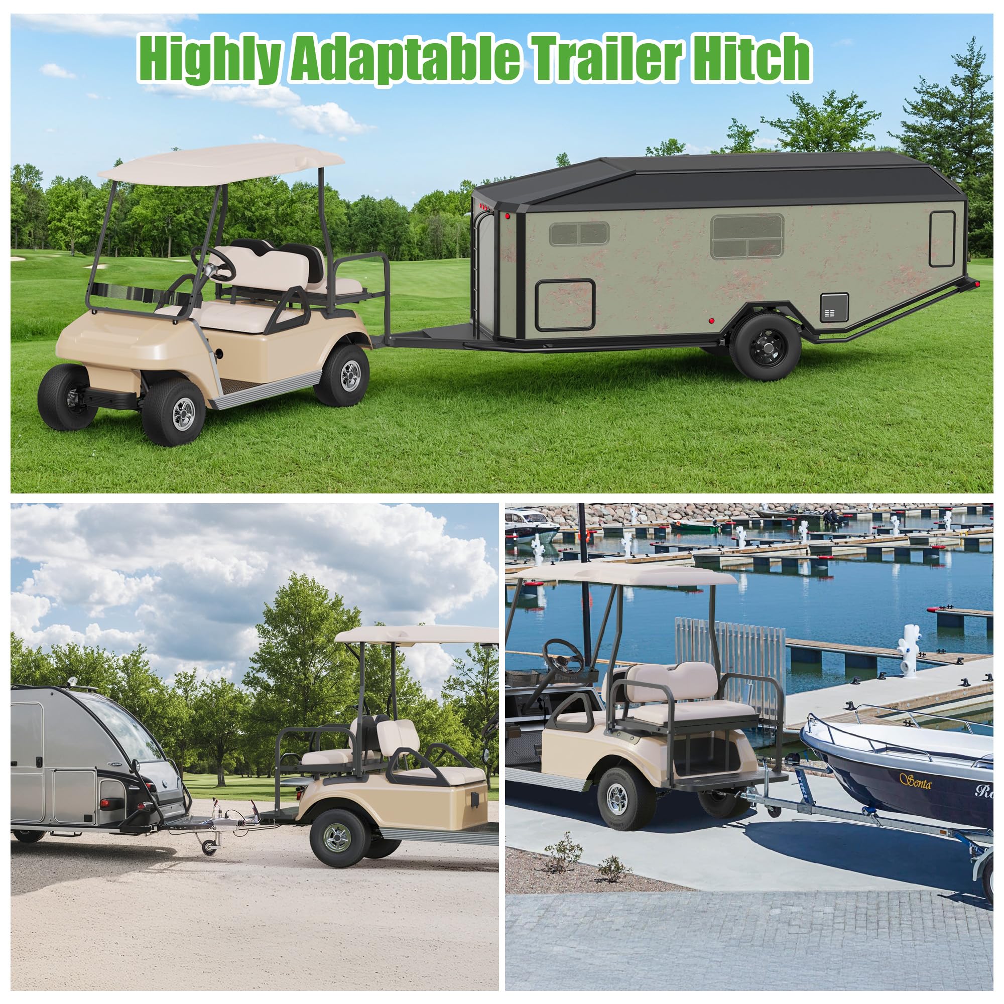 10L0L hitch packaging with included hardware and hitch pin for easy installation
