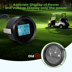 10L0L installed in EZGO RXV dash demonstrating secure factory fit