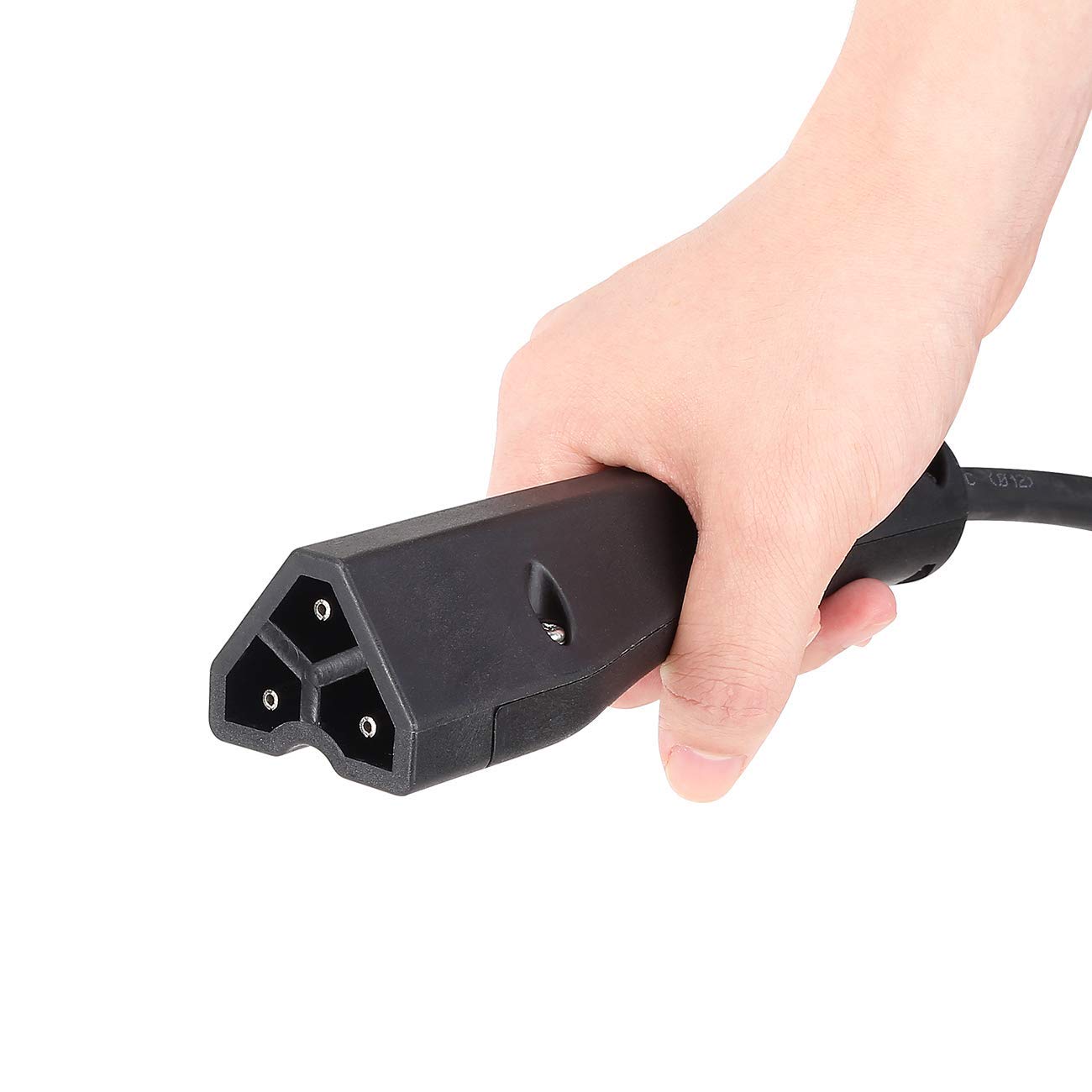 10L0L plug installed in EZGO TXT charger port ensures secure charging connection