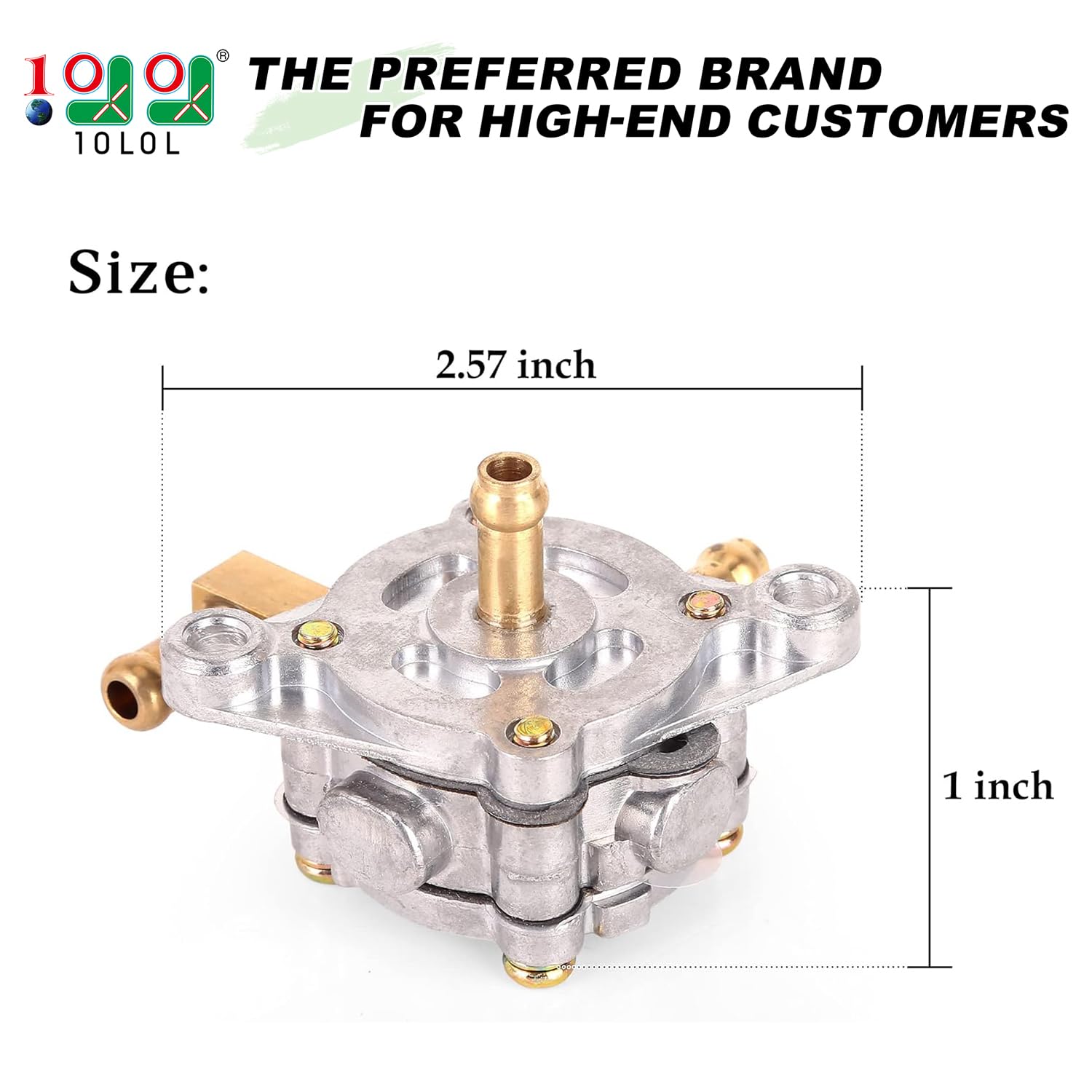 10L0L installed on Yamaha G1/G3 showing restored fuel delivery and smooth running benefit