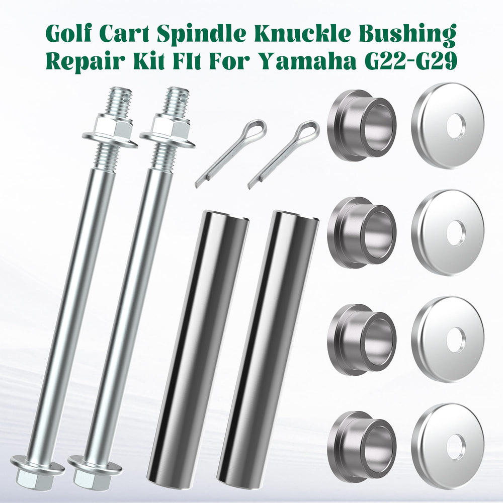 10L0L king pin and fasteners laid out for easy parts identification benefit