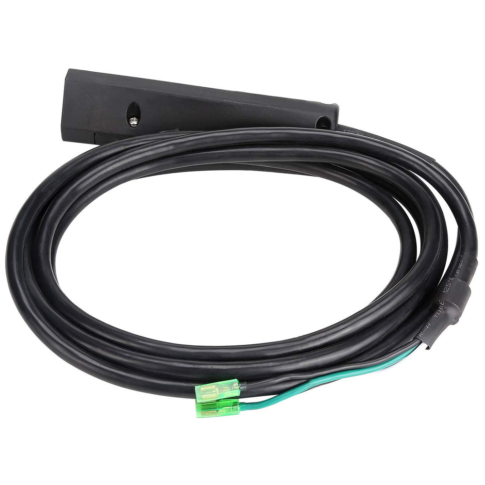10L0L plug attached to a golf cart during charging demonstrating convenient use