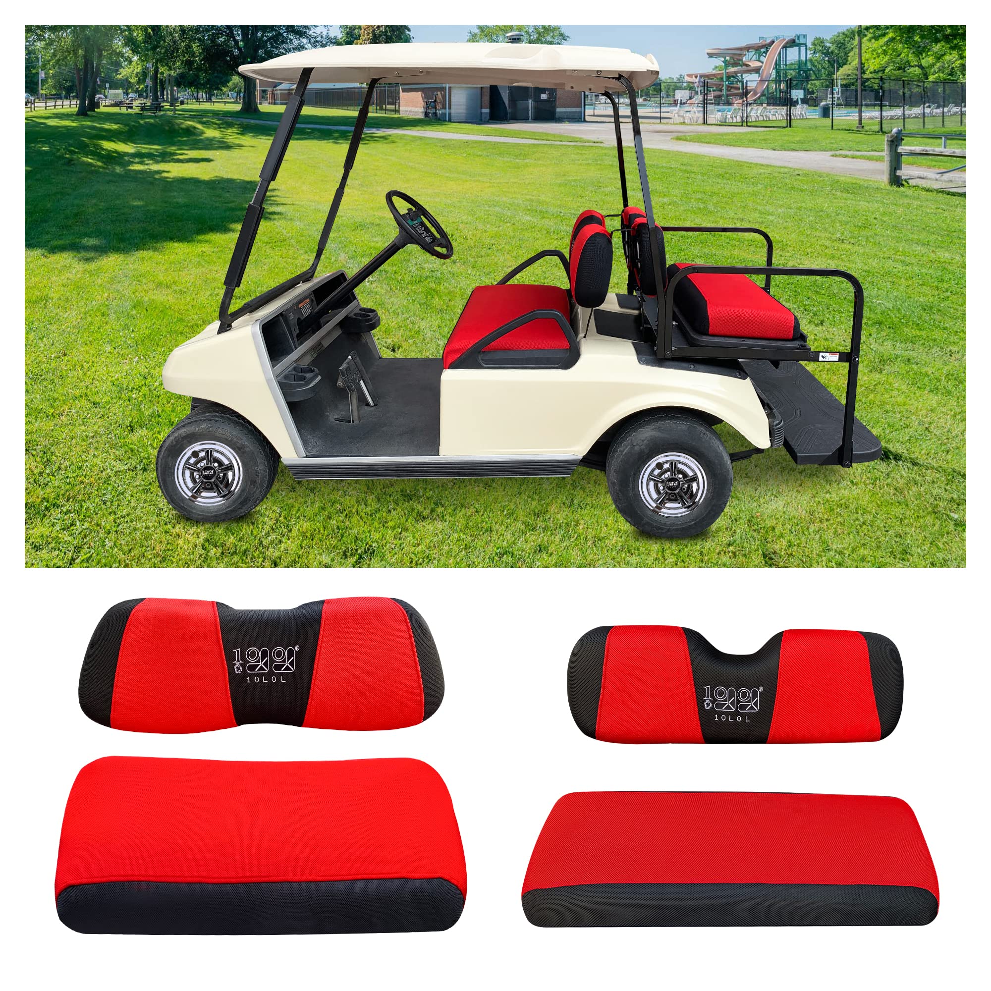 10L0L lifestyle image on golf course demonstrating sporty upgrade