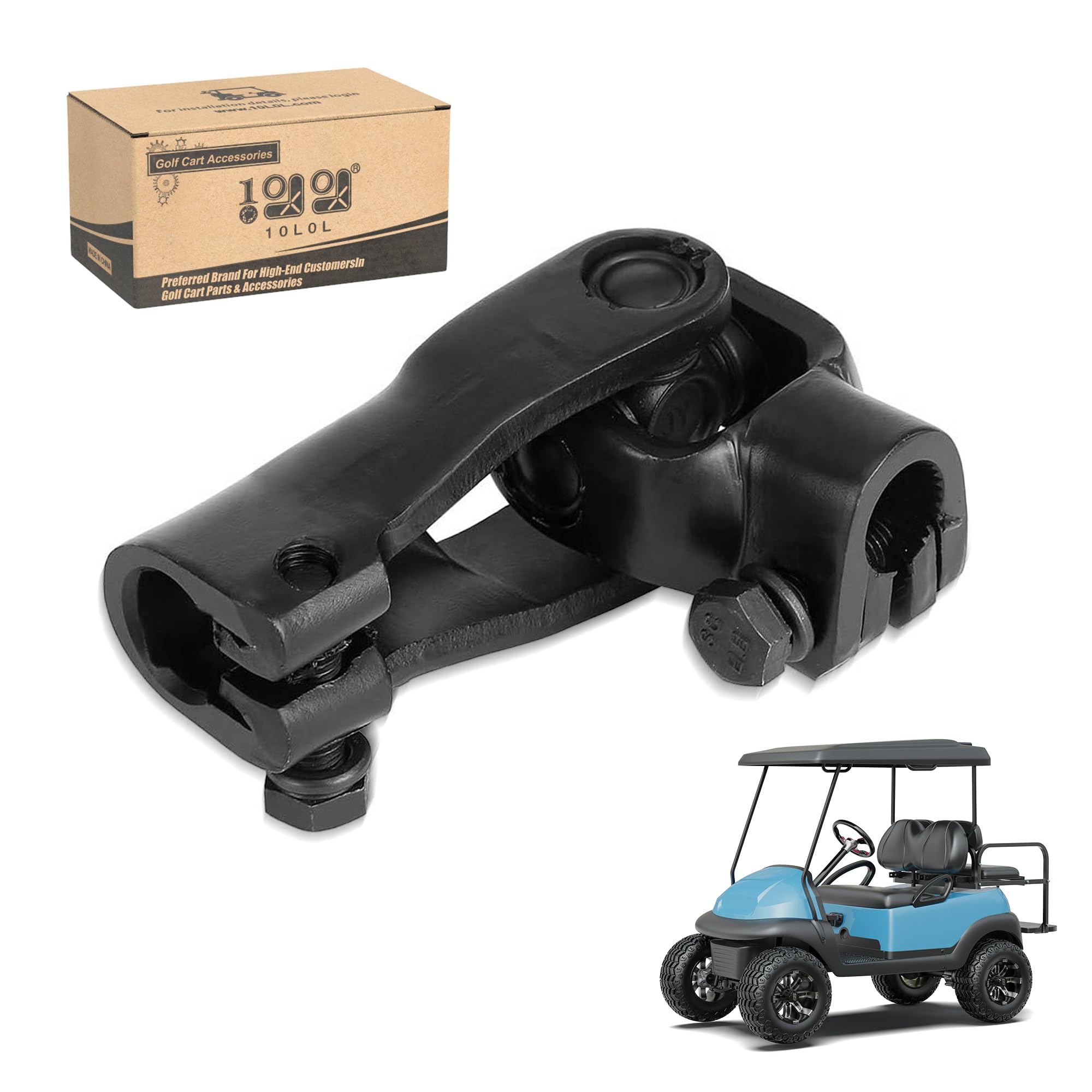 10L0L front view of lower yoke showing fit and alignment benefit