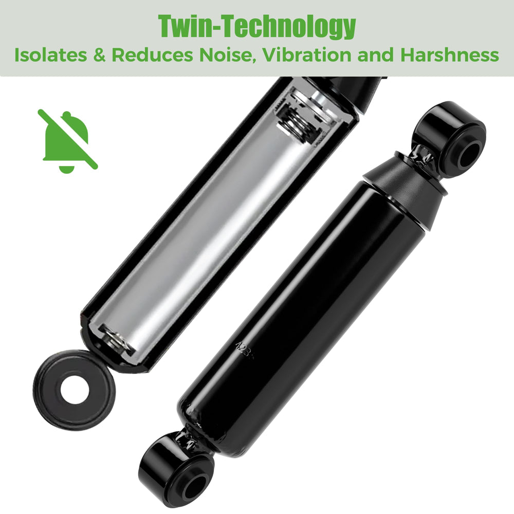 10L0L piston rod close-up showing nitrocarburized finish for longevity