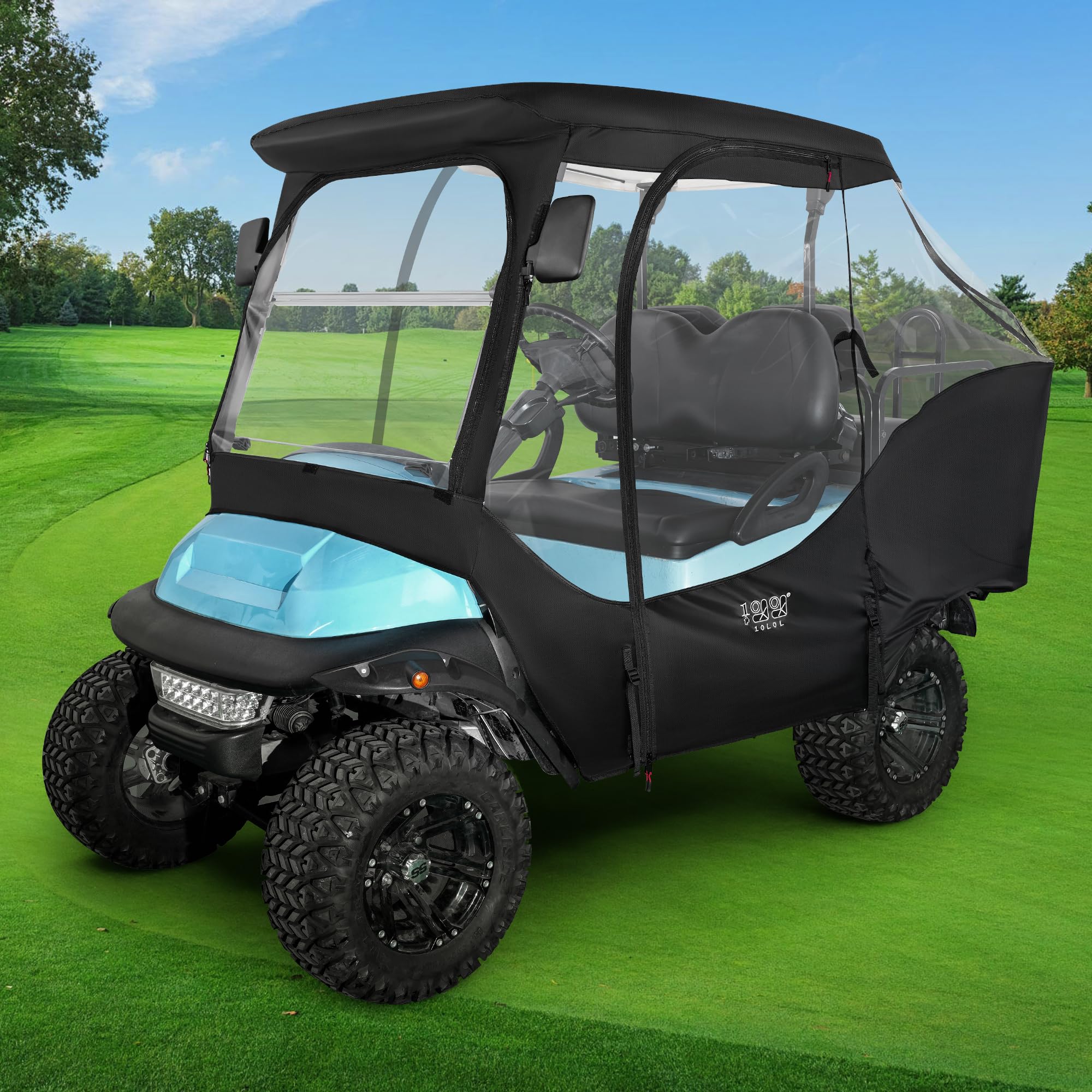 10L0L roof curve detail reducing wind noise for quieter rides