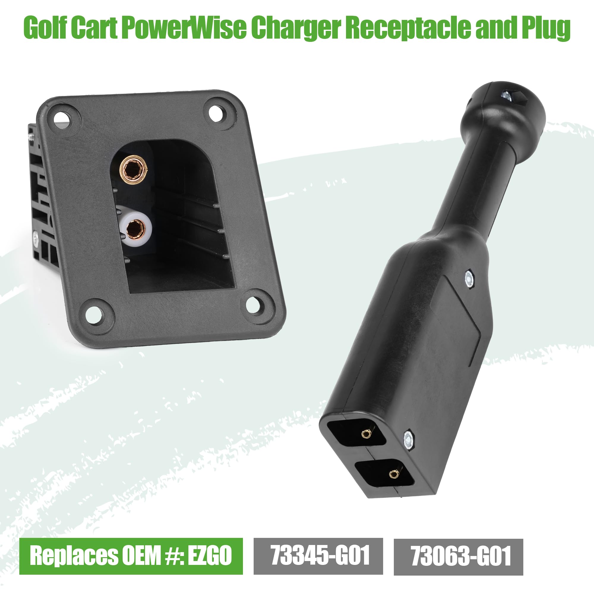 10L0L receptacle next to a coin showing compact size and fitment