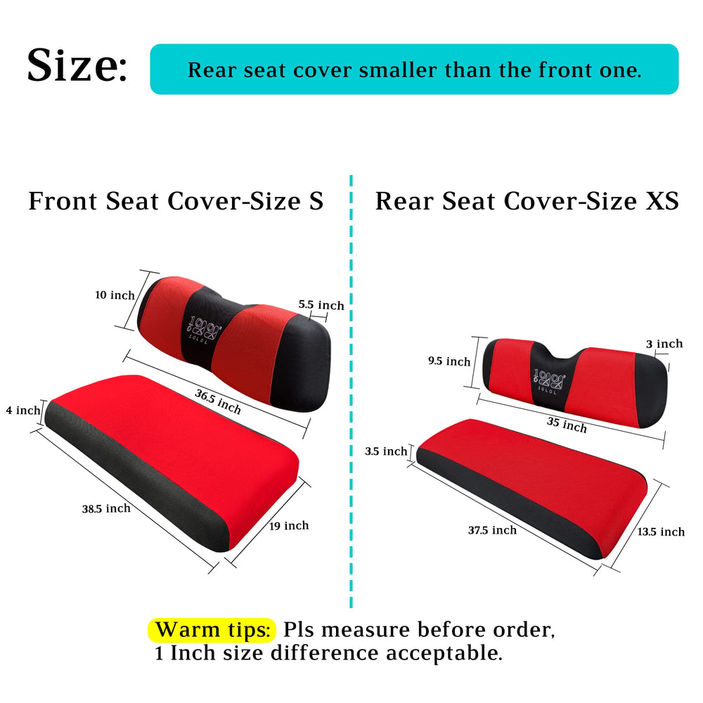 10L0L seat cover folded to show maintained seat movement