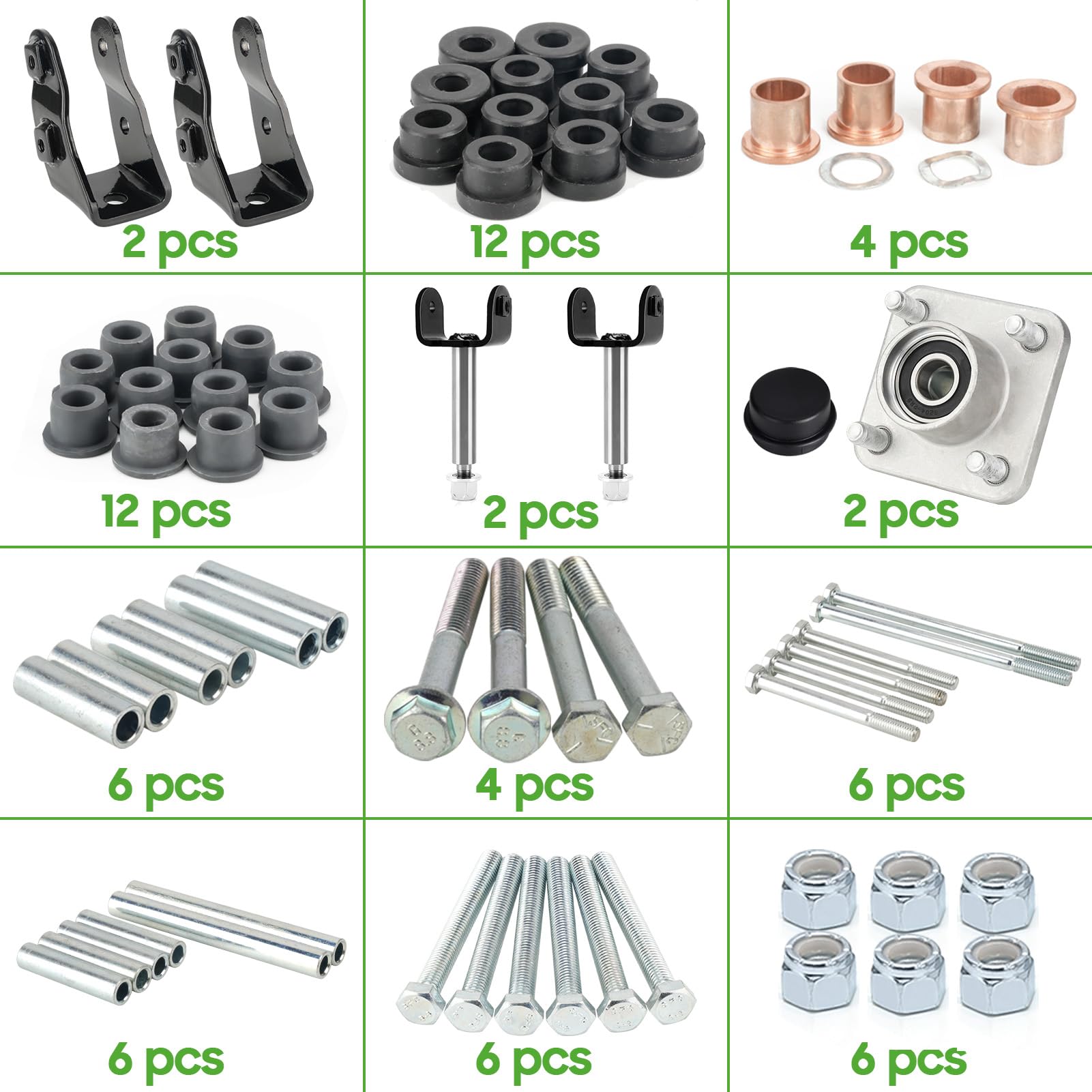 10L0L tie rod end and hardware layout for straightforward installation benefit