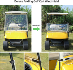 10L0L folded windshield compact for storage and easy transport benefit