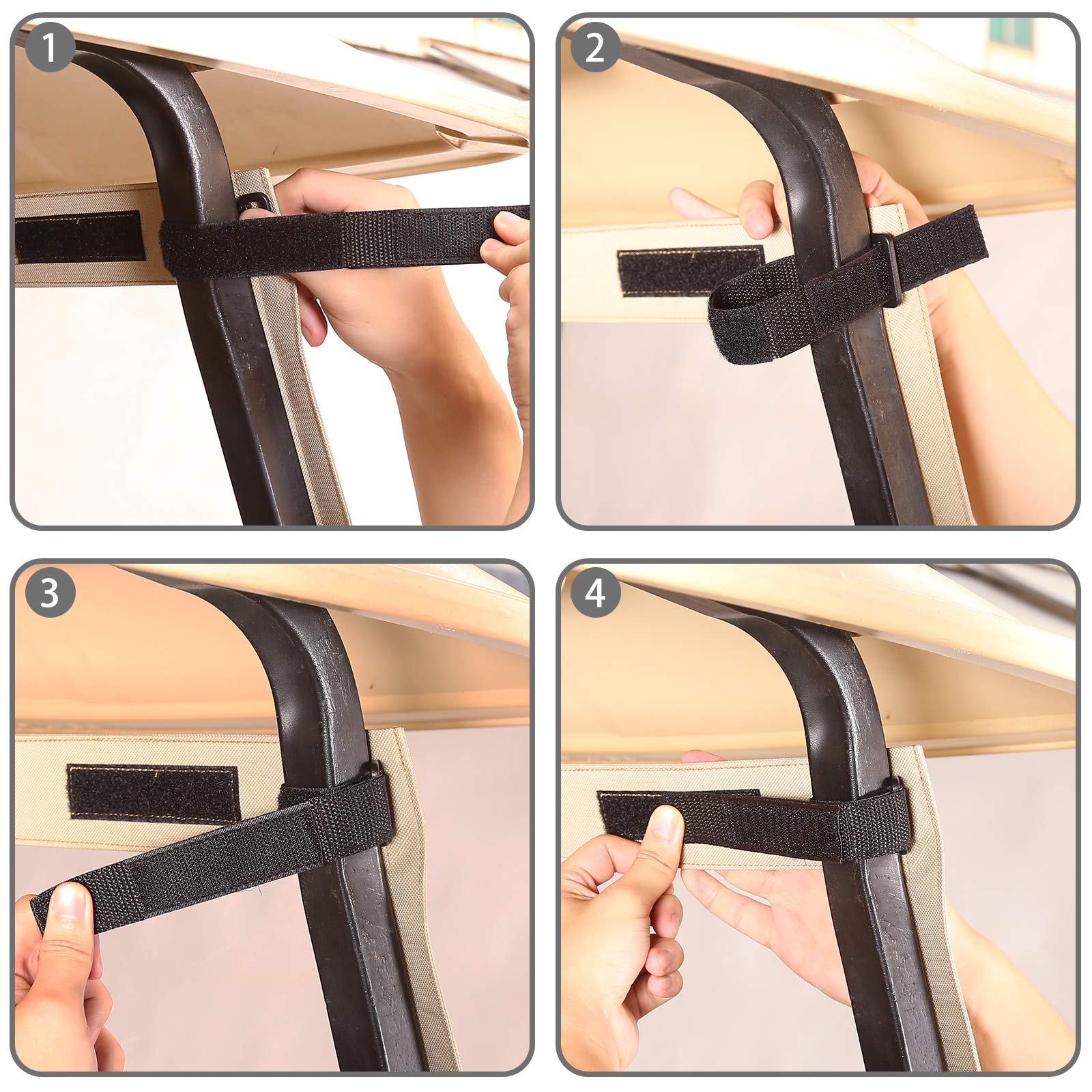10L0L mounting hardware and seals illustrating secure fit and weatherproofing benefit