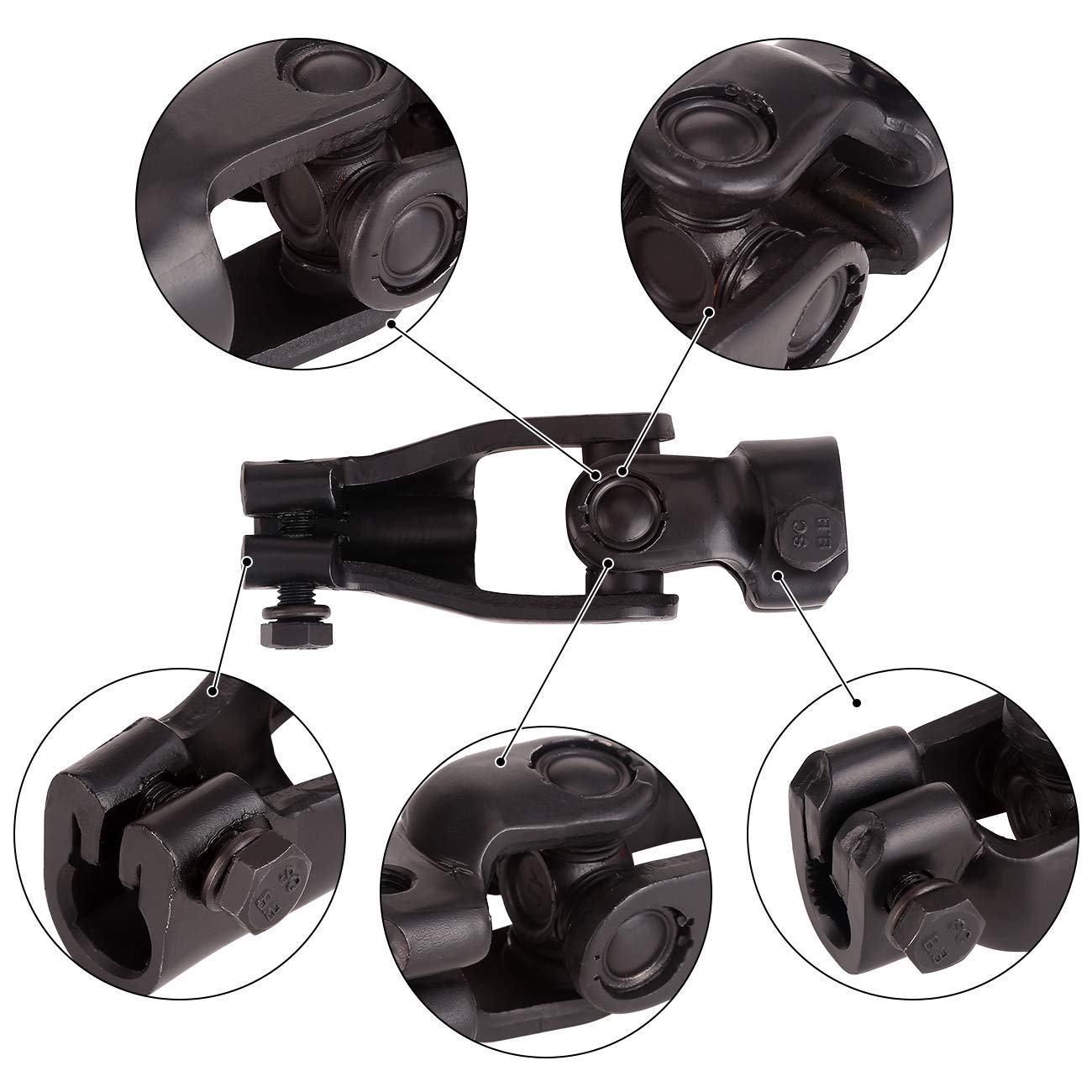 10L0L yoke installed on a Club Car Precedent demonstrating restored steering control