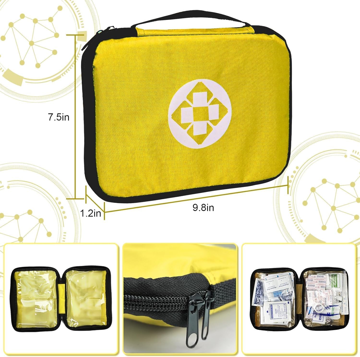 1st Aid kit at a campsite illustrating portability and outdoor readiness