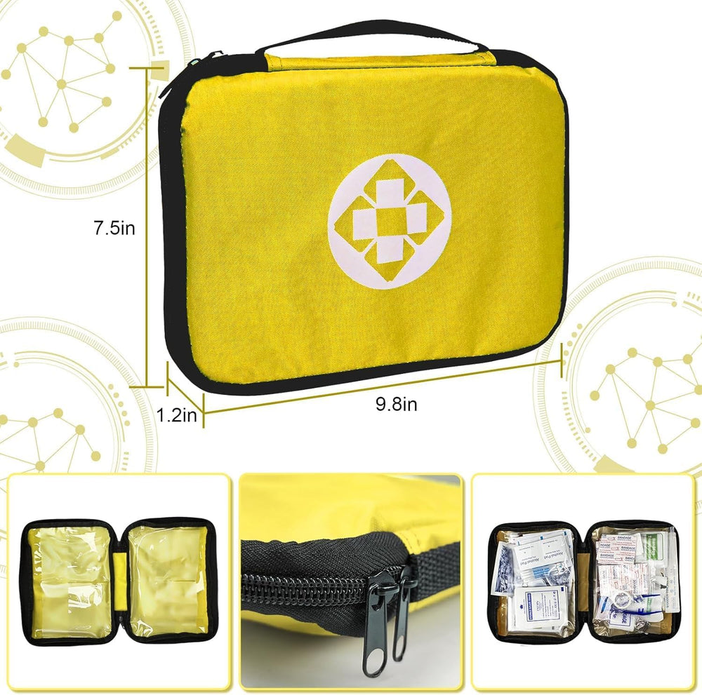 1st Aid kit at a campsite illustrating portability and outdoor readiness