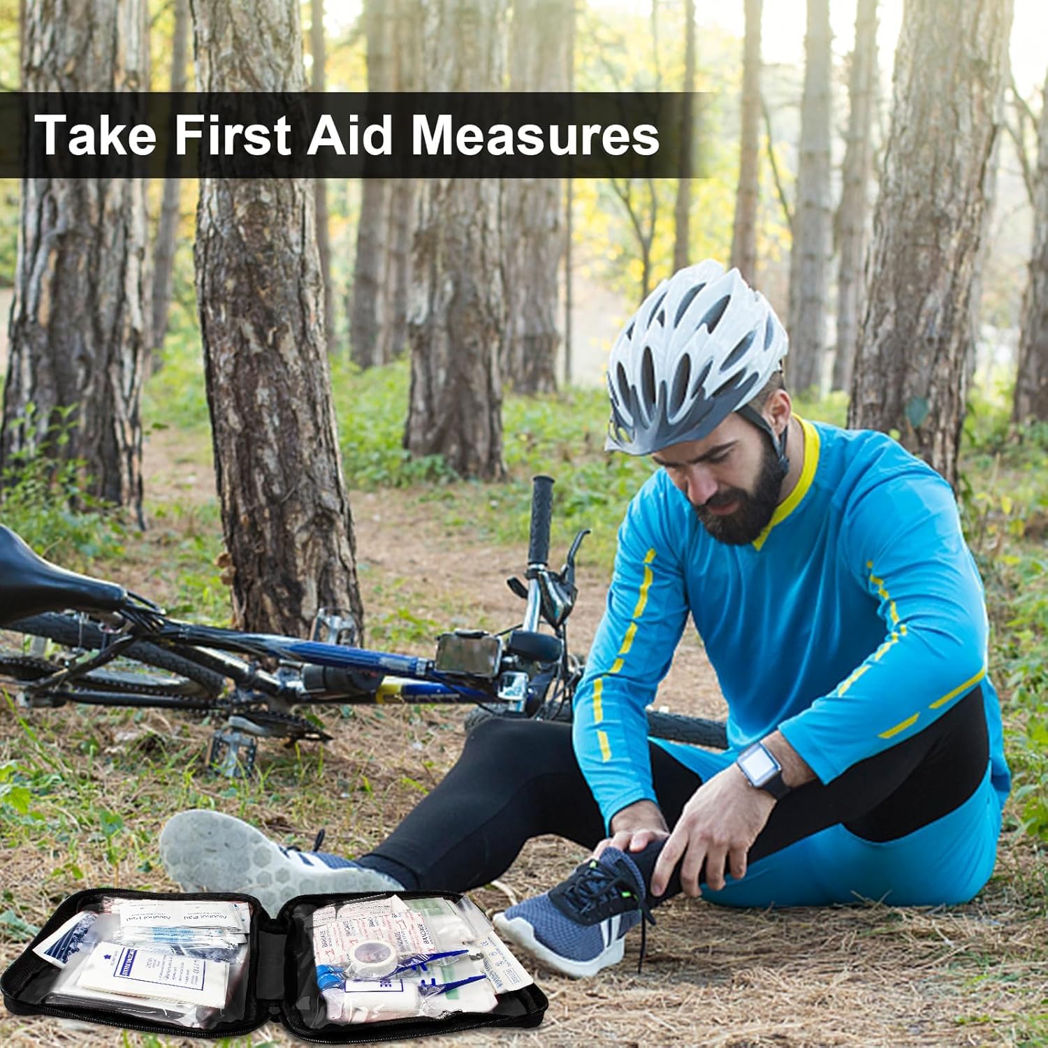 1st Aid folded emergency blanket showing warmth preservation and multi-use benefit