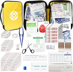 1st Aid front closed yellow case visible for quick identification